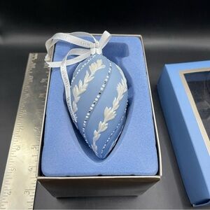 Wedge wood Christmas ornament